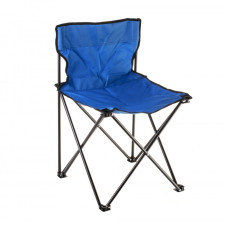 Раскладной стул кресло для рыбалки и пикника ПАУК з чехлом синее